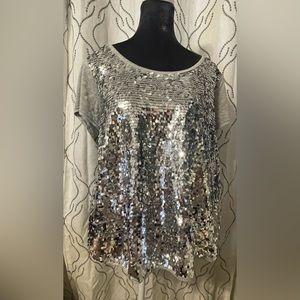 JLo Sequins Tee